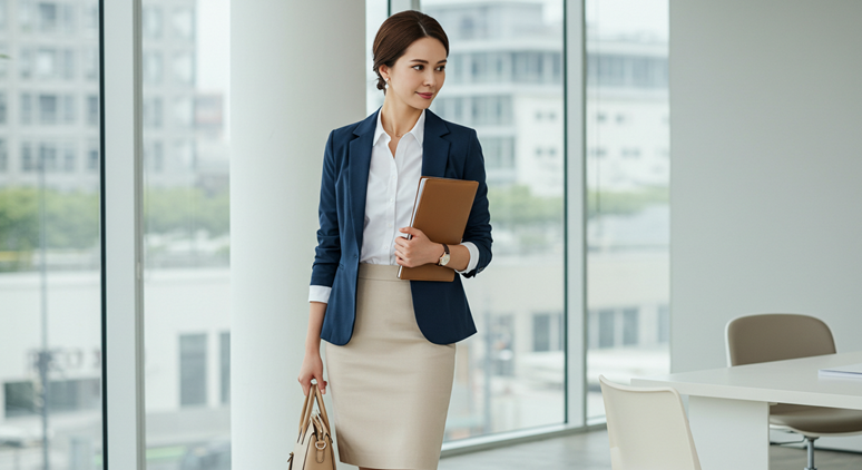 【オフィスコーデ】仕事できる女性に見えるファッション術を徹底解説！