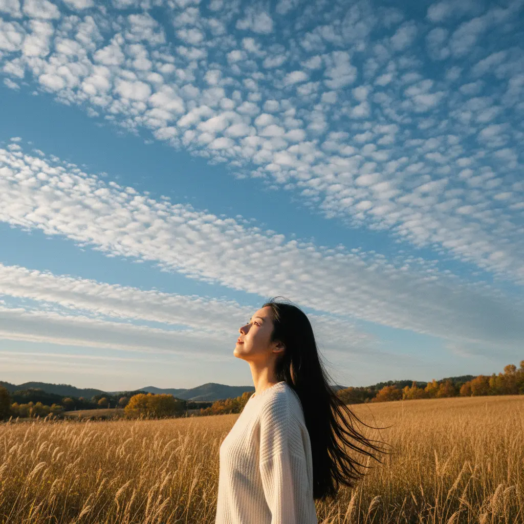 秋の空が心に響く理由｜季節のことわざ・空の表情・感性のつながりを探る